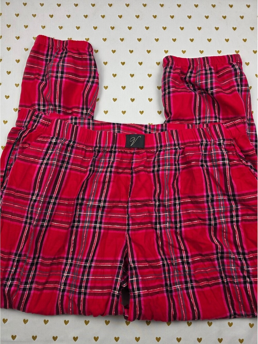 Victorias Secret red Plaid 2XL XXL Sleep Pants Pajama PJ Bottoms